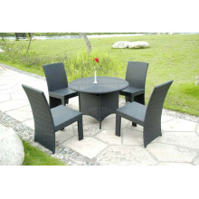 Conjunto de jardim alumínio dobrável KD Design cadeira mesa de jantar